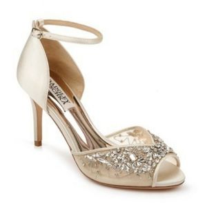 Badgley Mischka Opera Peep Toe Heels